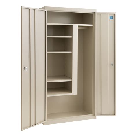 heavy duty steel wardrobe cabinet by norwood commercial furniture|Metal Wardrobe Cabinets for Sale .